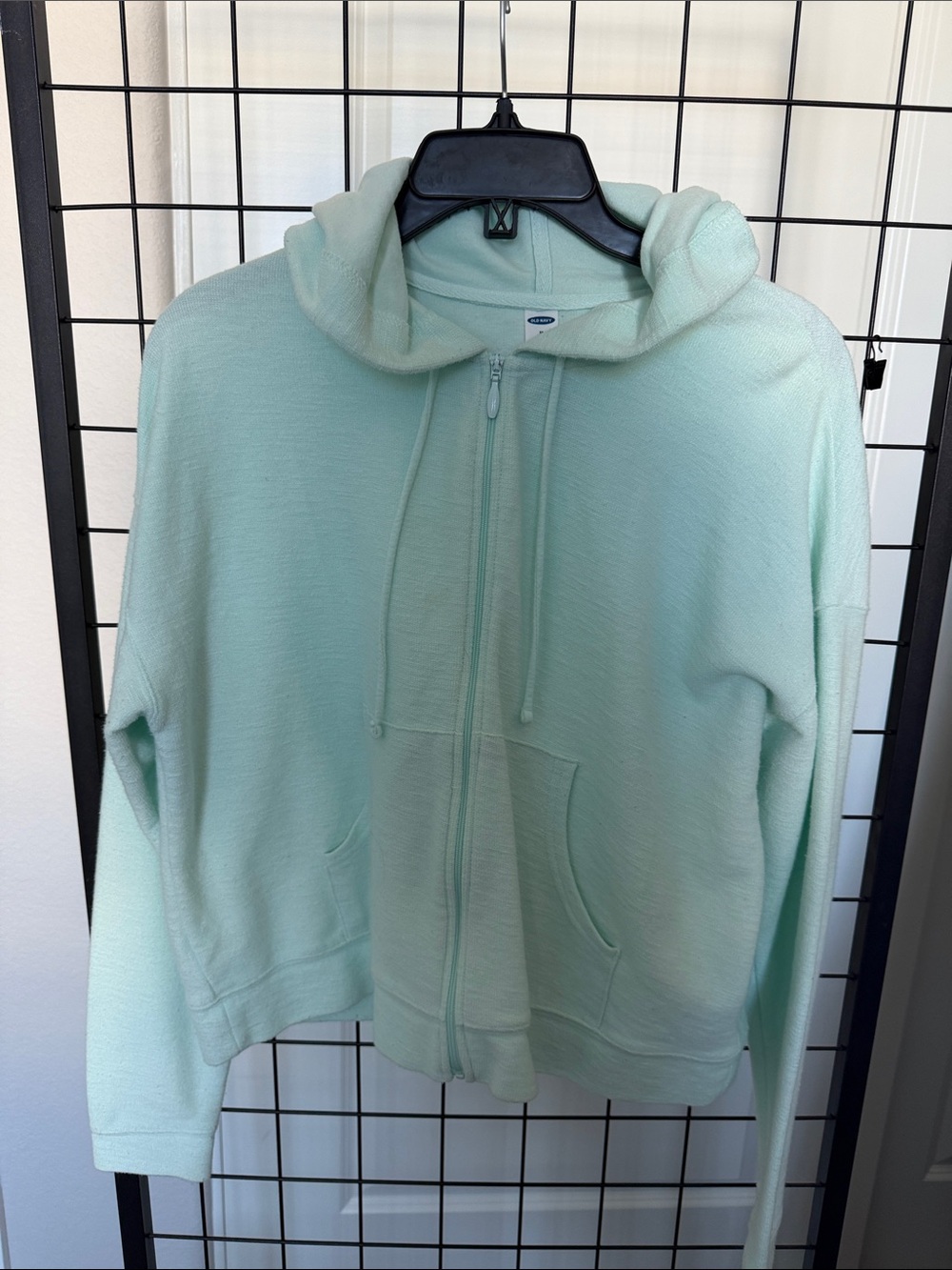 Old Navy Mint Green Zip-Up Hoodie
